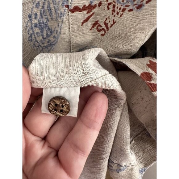 Caribbean Silk Blend Men's 3X Hibiscus Nassau Paisley Shirt Button Up S/Sleeve‎ - Picture 8 of 11